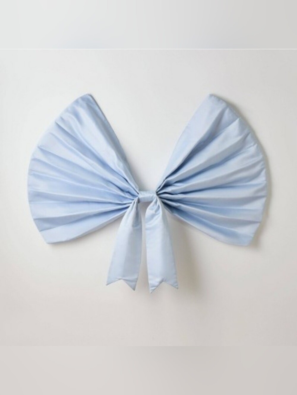 Markers Collective 57" Bow Decorative Wall Hanging Blue